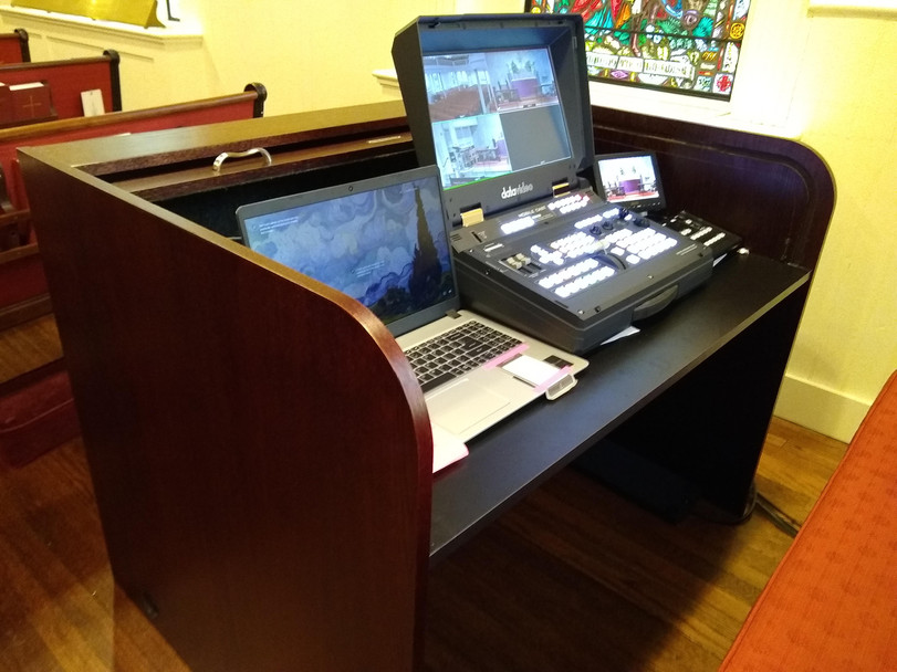 Home HSA Rolltop Desks, Lecterns, Podiums, Racks, Credenzas and More!