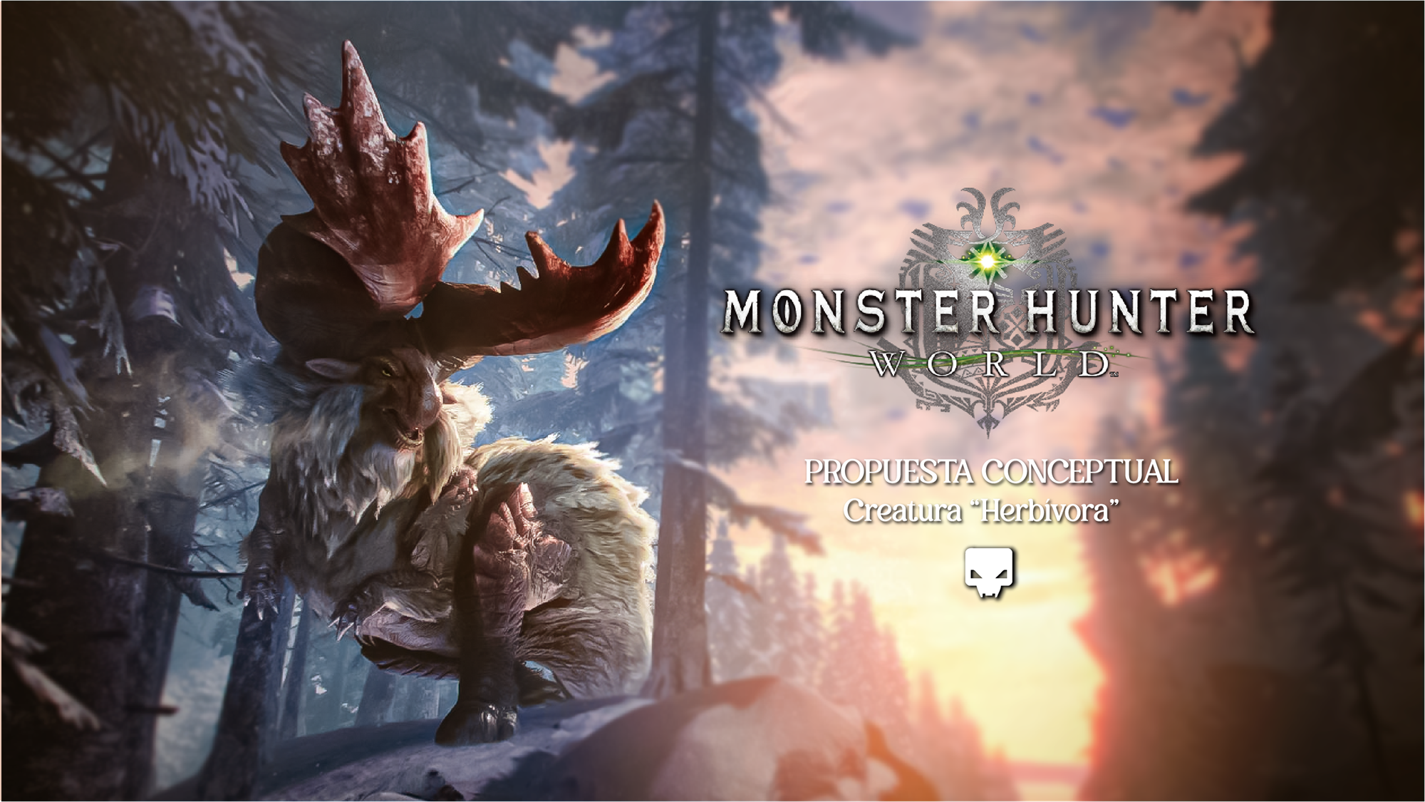 Diseño conceptual de creatura para Monster Hunter K11 content media