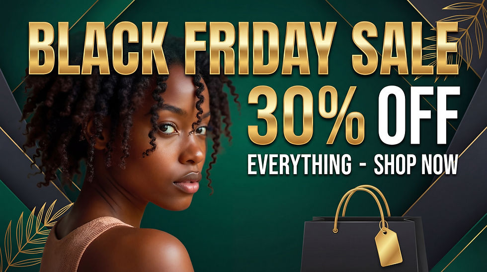 Black Friday Sale - 30% OFF