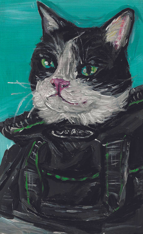 Harley Cat- SOLD