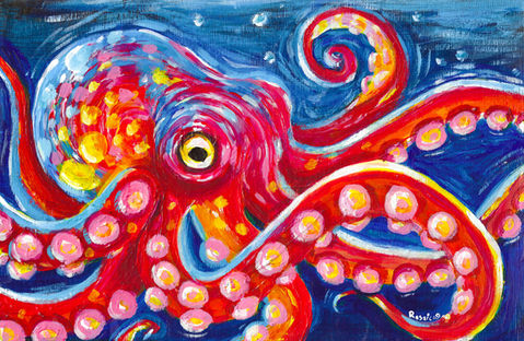 Medusa Octopus-SOLD