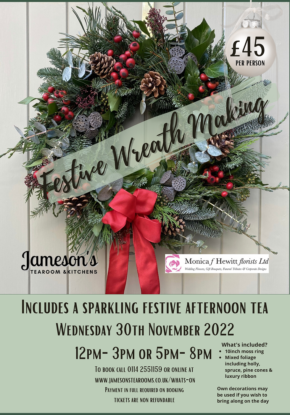 Festive Wreath Making