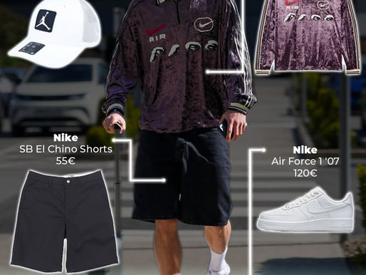 Erling Haaland Outfit Brkdwn - CPFM x Nike Flea Trikot & Nike Air Force 1
