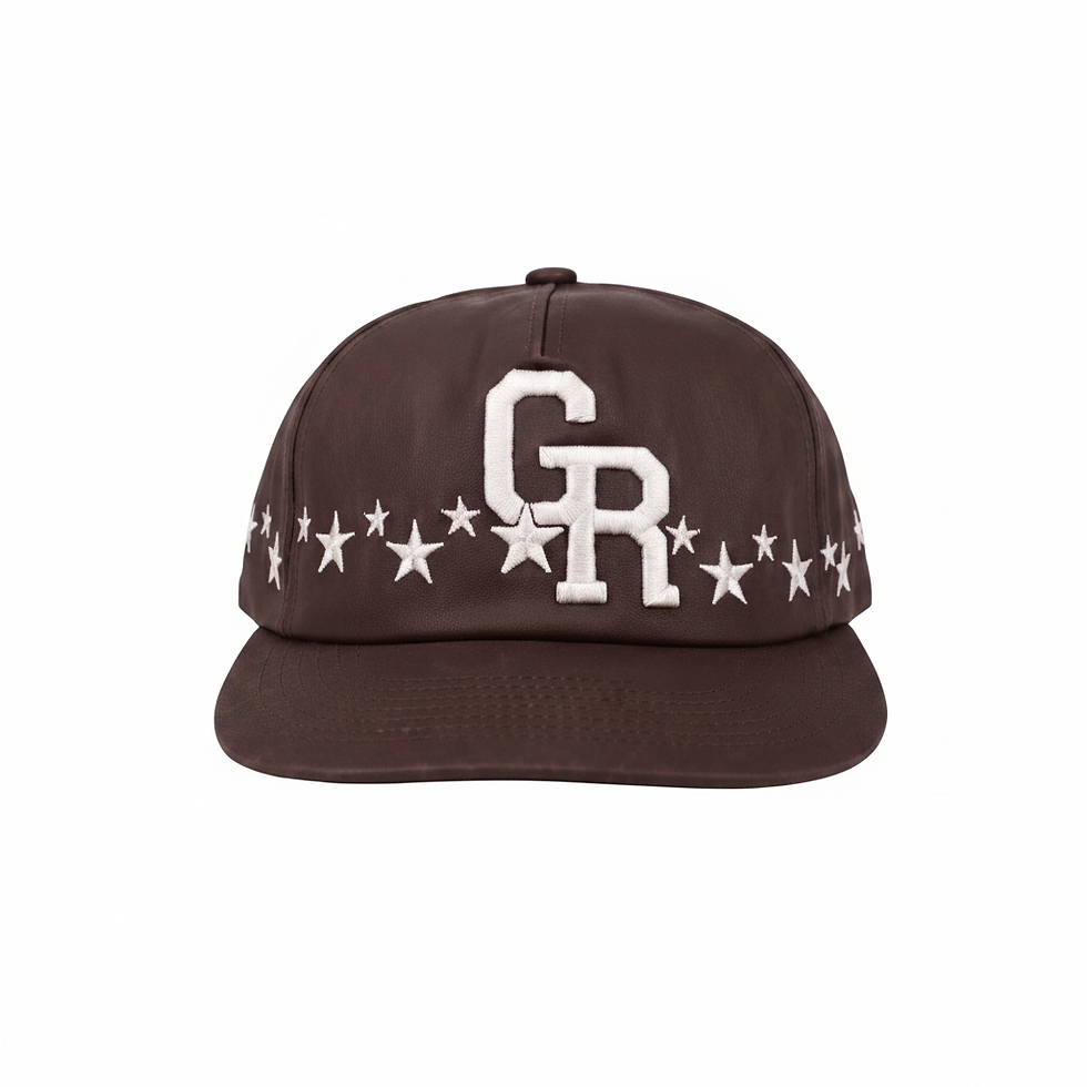 Green Room Cap braun Lamine Yamal Outfit Detail