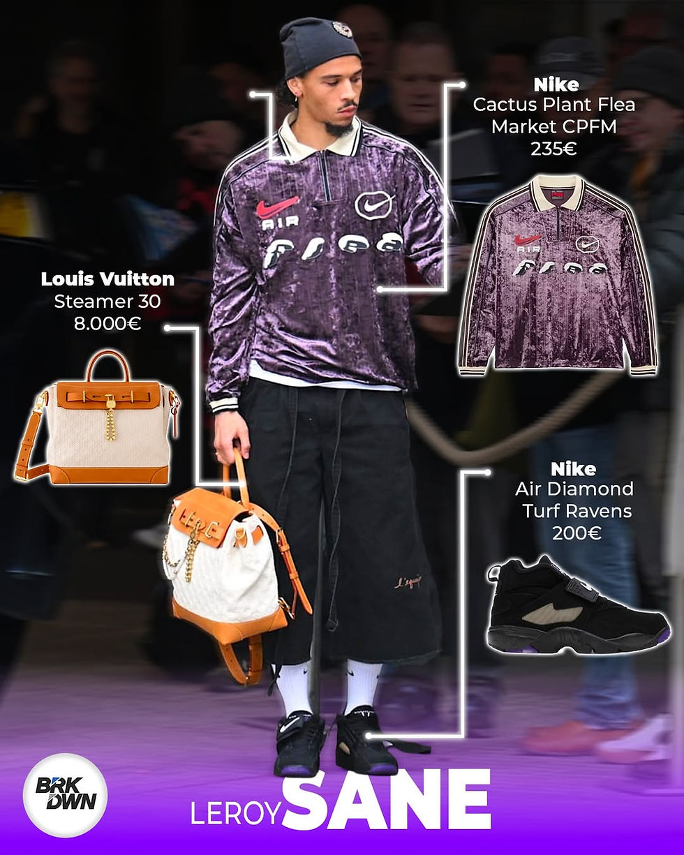 Tom Bischof Outfit Nike x Stüssy Kapuzenjacke Beautiful Struggles Puffer Jacket Nike Tech Fleece Pants Air Force 1 Gesamtlook