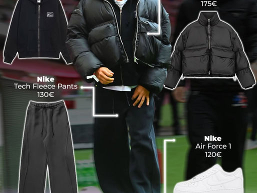 Tom Bischof Outfit Brkdwn - Nike x Stüssy Kapuzenjacke & Beautiful Struggles Puffer Jacket