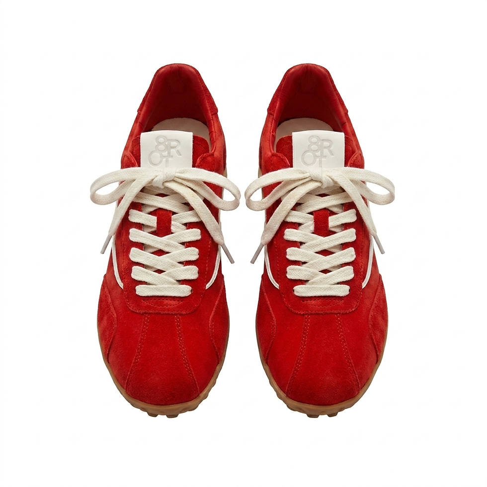Byothers Flash Stream Sneaker rot Luis Díaz Outfit Detail
