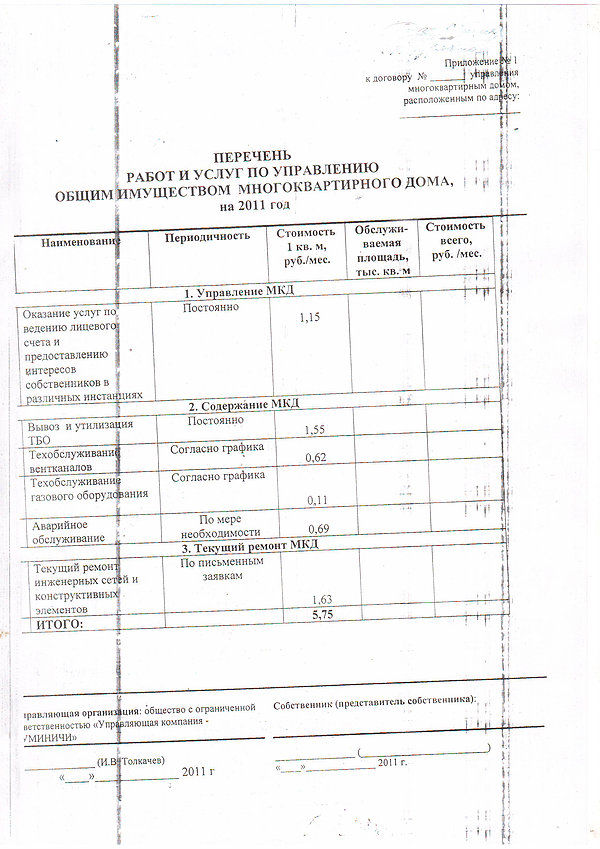тариф на 5,75