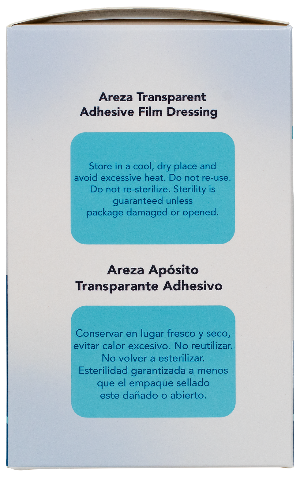 Miniatura: Transparent Adhesive Film Dressing 2 ⅜“ x 2 ¾” (7cm x 6cm) (100 PCS)