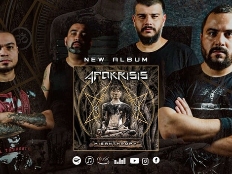 Apokrisis lança o tão aguardado álbum de estreia 'Misanthropy'