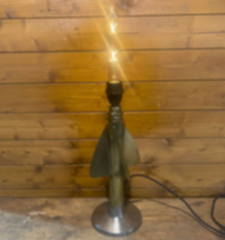 Stunning 1950's Ships Taffrail Log Spinner Nautical Lamp