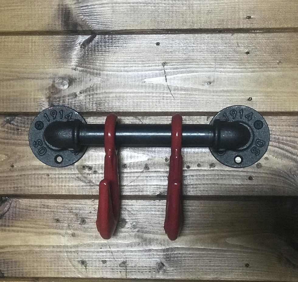 Thumbnail: Urban Industrial Coat Hook, 1,2,3,4 or 5 Hook Designs, Winch Hooks, Steampunk