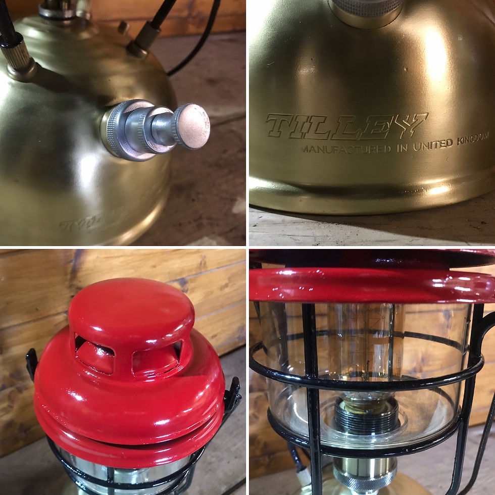 Thumbnail: Industrial 1960's X246A Vintage Tilley Lamp Red Dome, Steampunk, Retro