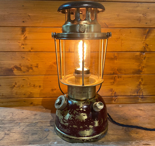 英国製 Bialaddin 300X 真鍮 ヴィンテージ 加圧式灯油ランタン