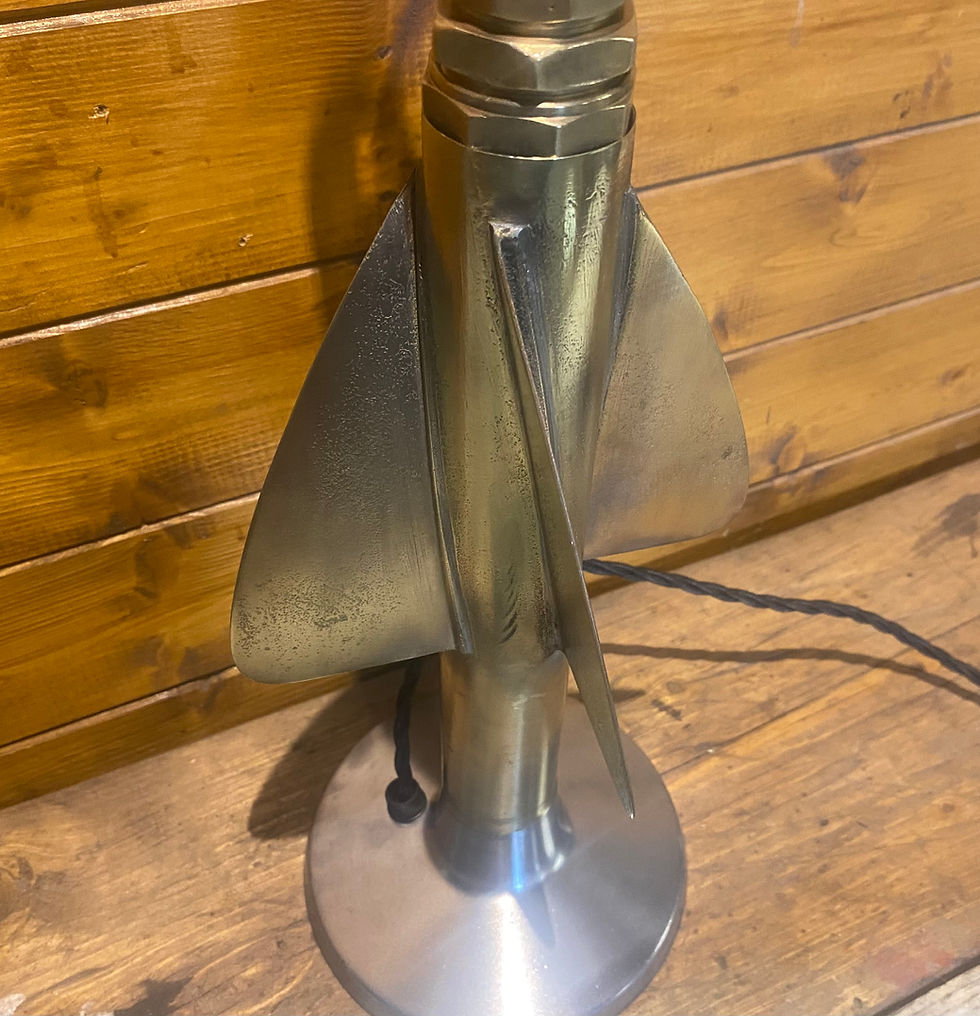 Thumbnail: Stunning 1950's Ships Taffrail Log Spinner Nautical Lamp