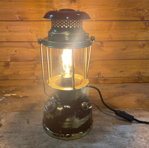 Rare Vintage 1940's Industrial Bialaddin 300x Lamp, Electric