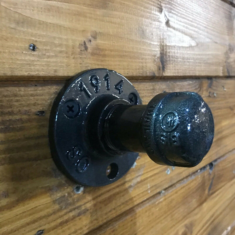 Thumbnail: Urban Industrial Coat Hook,Kitchen Hook, Garage Hook, Towel Hook, Steampunk,