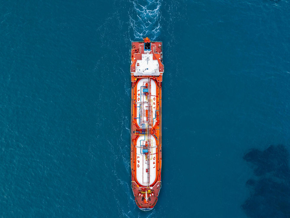 Oil tanker navigating maritime routes illustrating global energy flows through strategic chokepoints