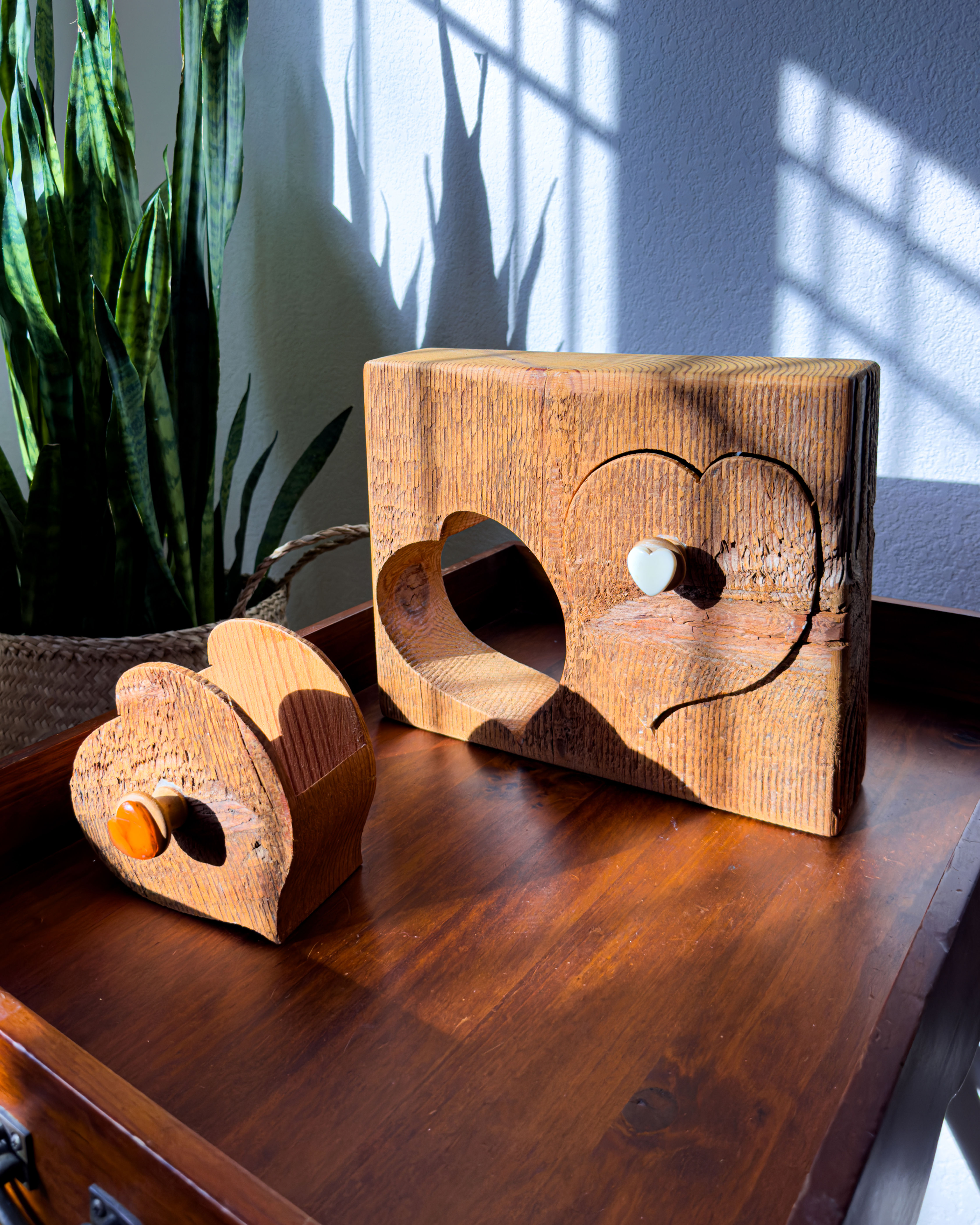 Heart Shaped Vintage Drawers