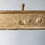 Thumbnail: Vintage Brass Coat or Hat Wall Rack