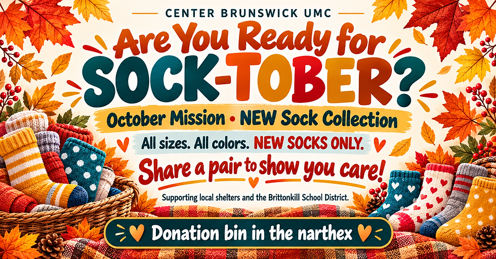 Sock-tober - Sock collecting mission
