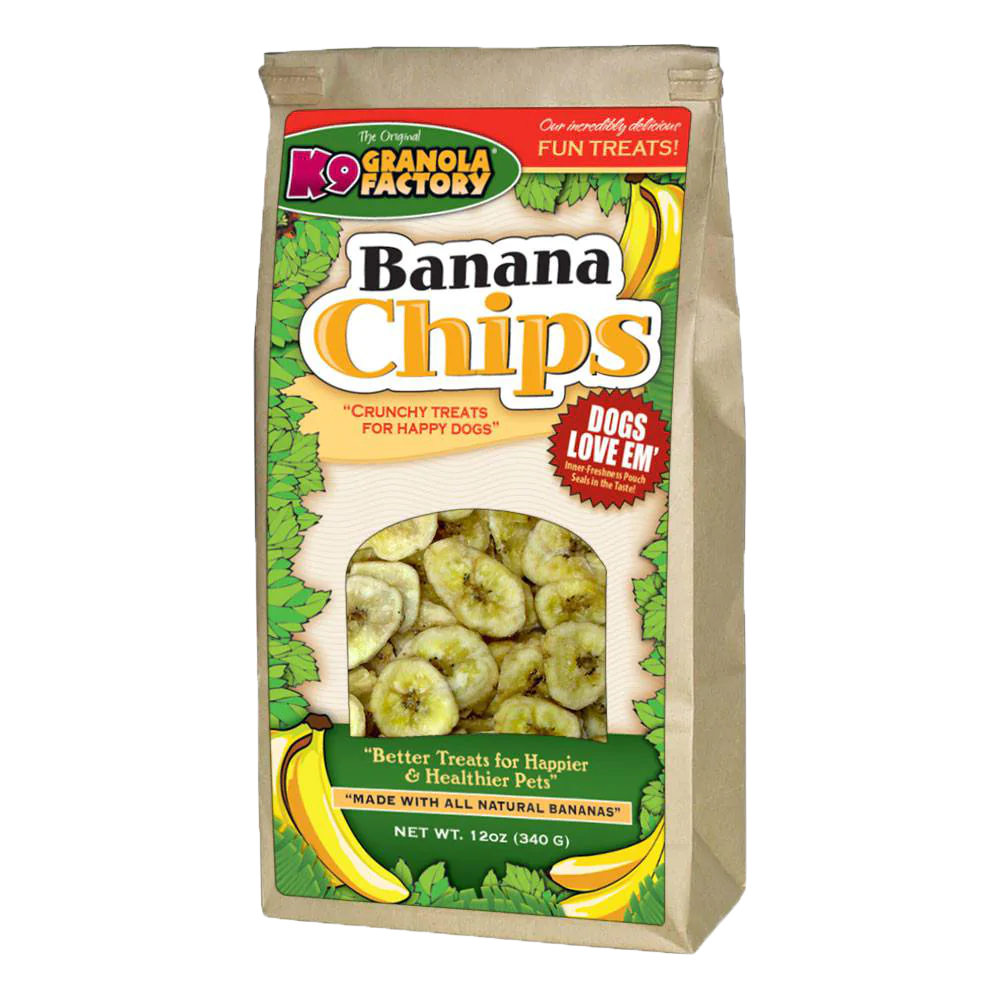 Banana Chips Dog Treats