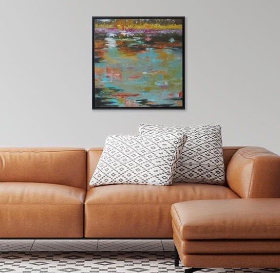Thumbnail: Reflected Layers I 24" x 24"