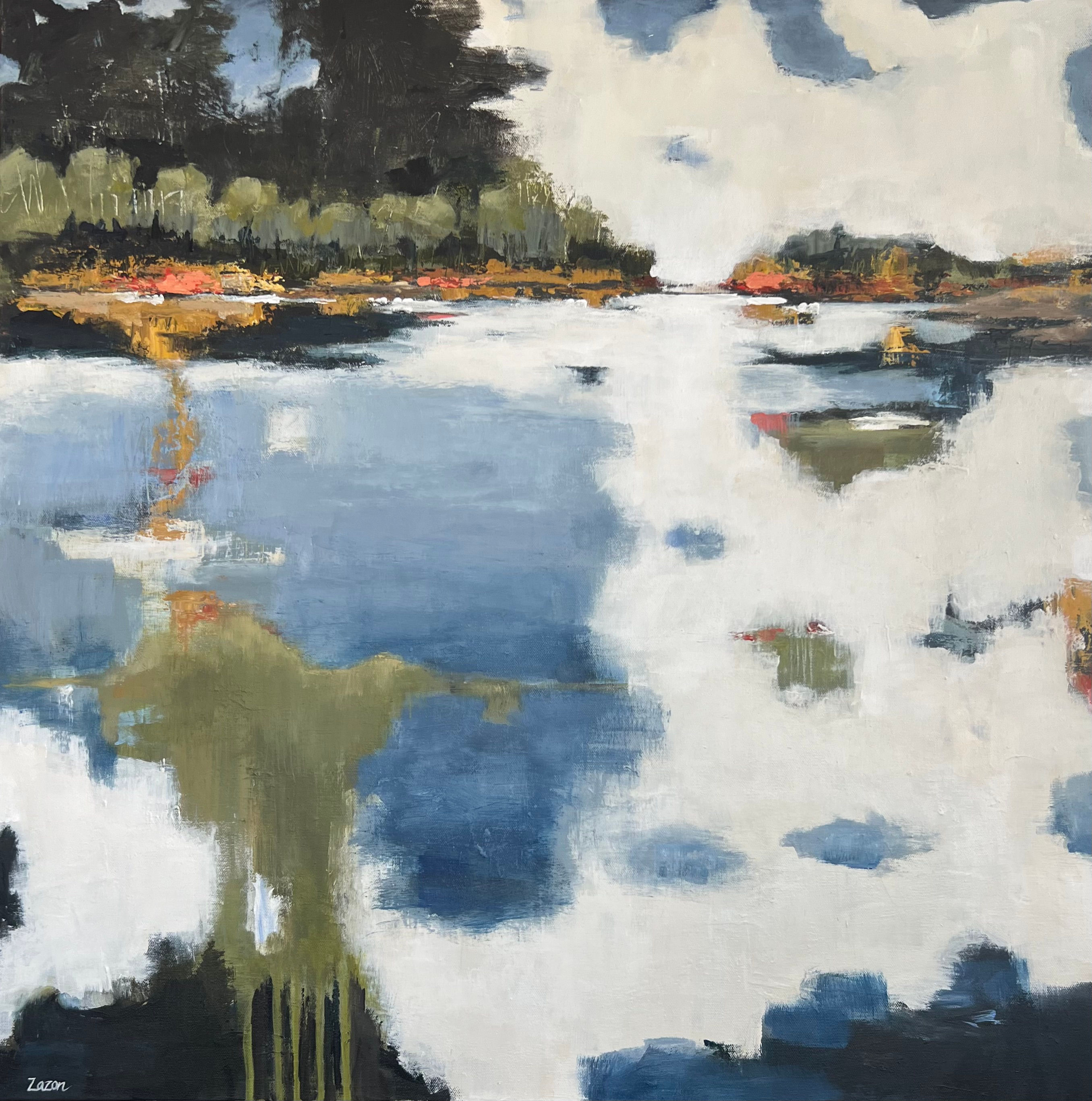 Cumulus Reflections I 30" x 30"