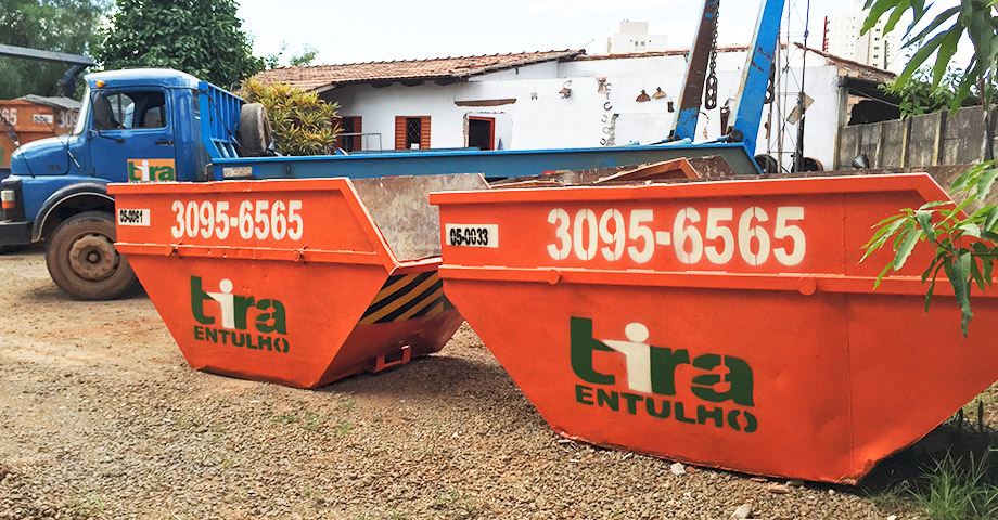 Tira Entulho - Aluguel de caçambas de entulho em Goiânia e Aparecida