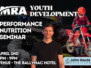MRA Youth Development: Performance Nutrition Seminar 2-Apr