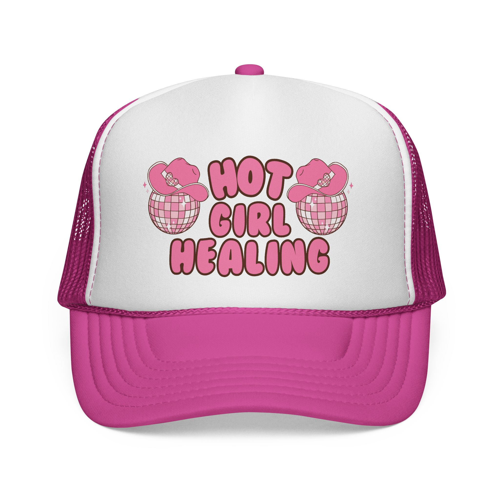 Hot Girl Healing Trucker Hat