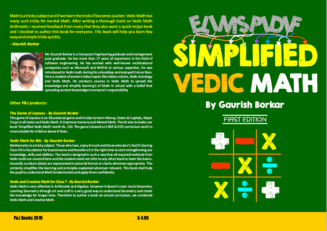 Simplified Vedic Math