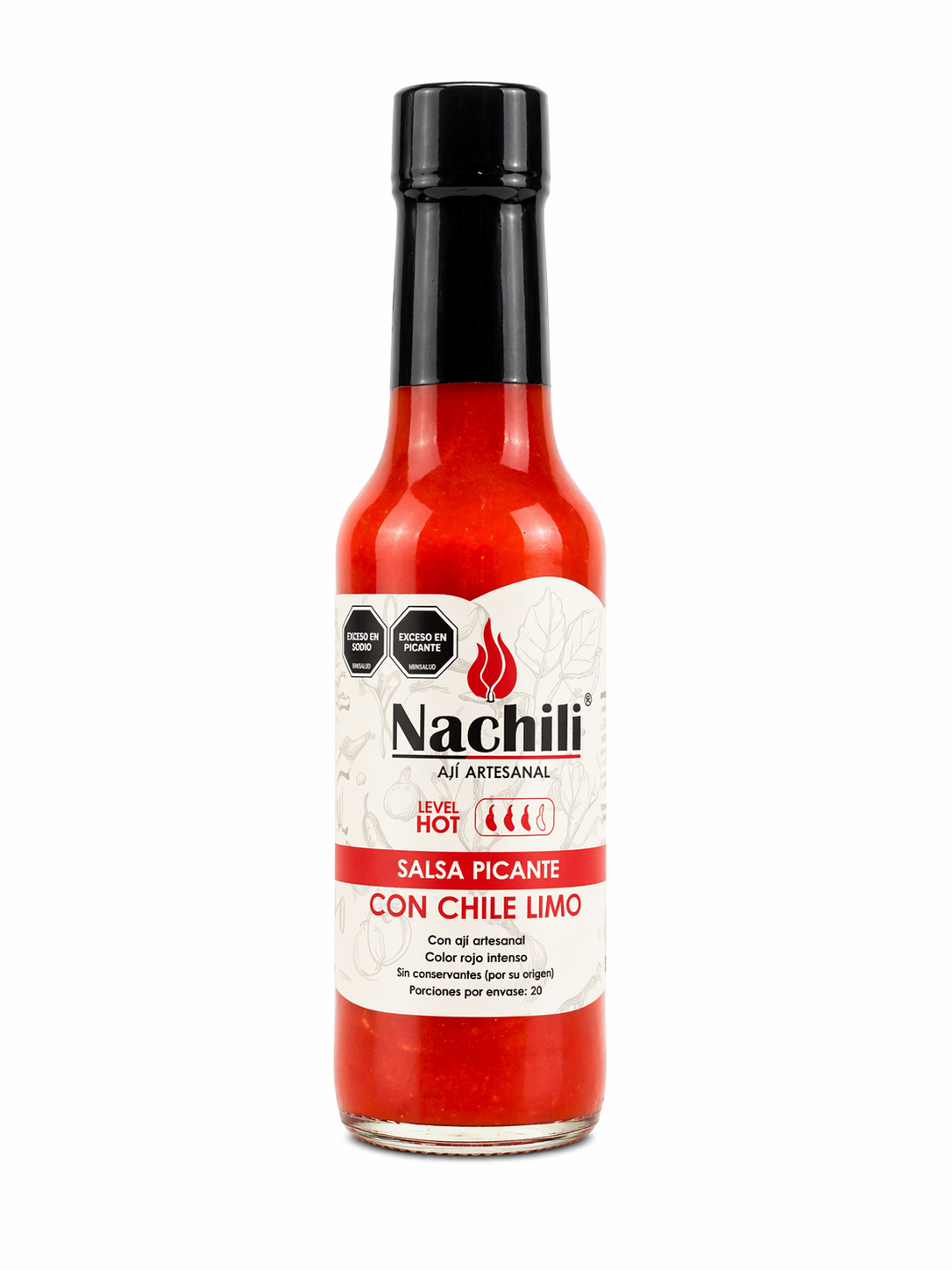 Nachili - Salsa picante con chile limo