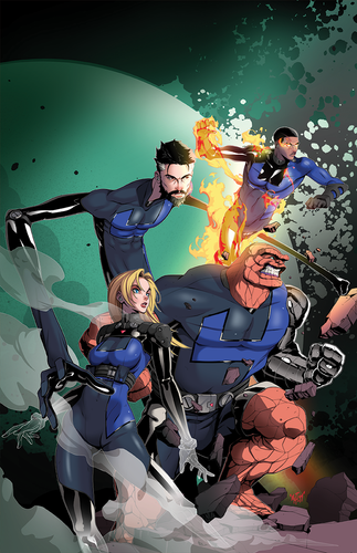 Fantastic 4 Print | Akira Supreme