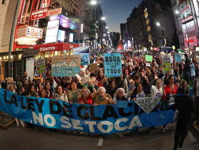 ¿Cuándo y dónde es la marcha por la Ley de Glaciares?