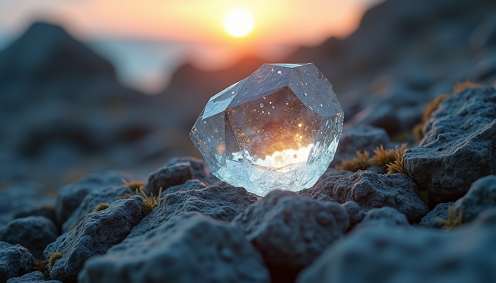 Les vertus du cristal de roche : Les bienfaits d’une géode en cristal de roche pure