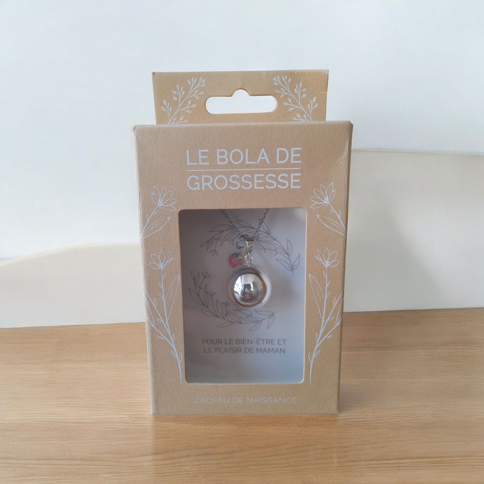 Bola De Grossesse + Perle Quartz Rose