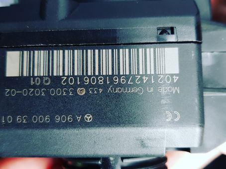 Mercedes Sprinter lost keys fixed by post