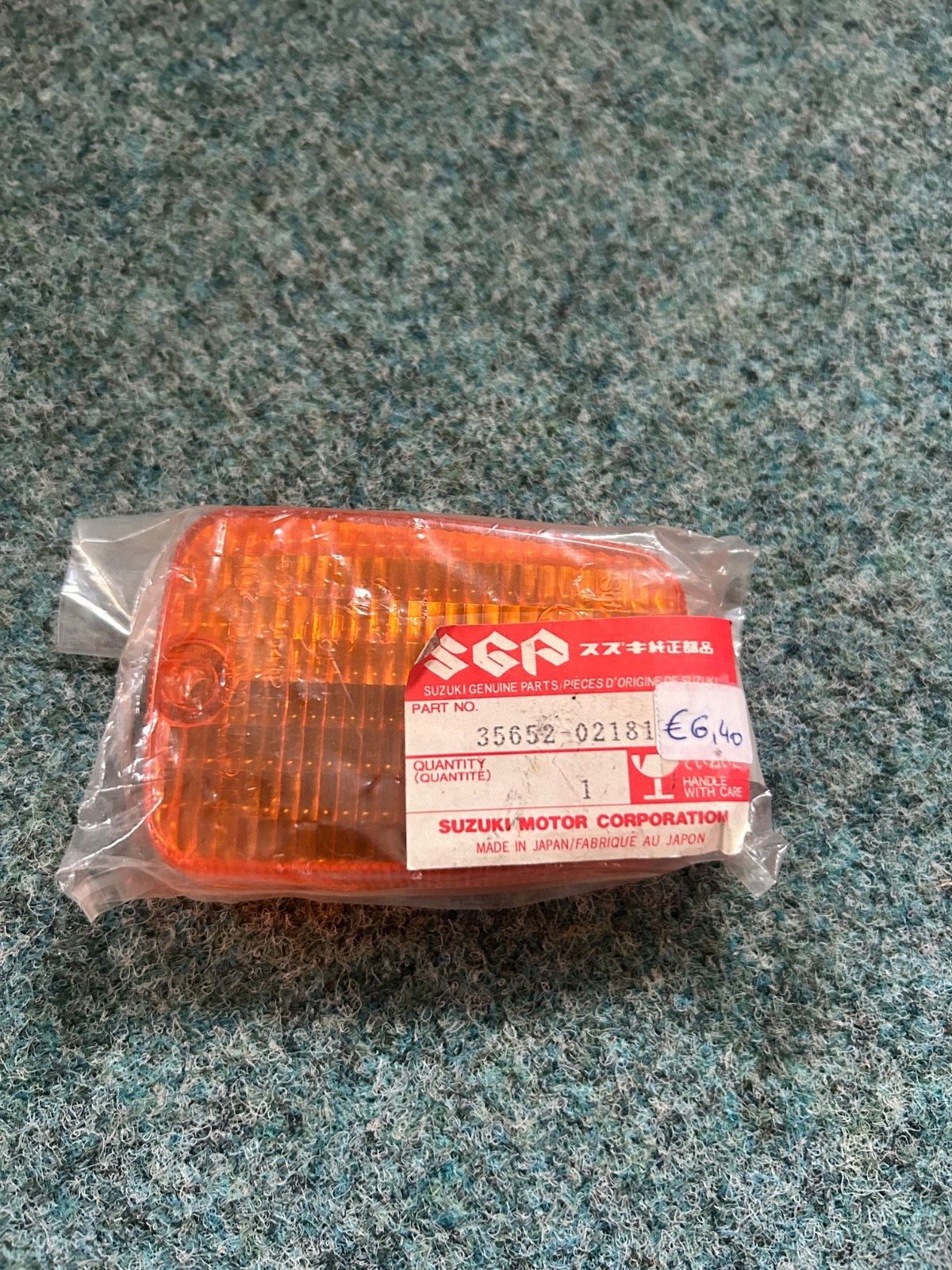 Blinkerglas, Blinker Cellone Suzuki CS, DR, GSXR, RG, SP 35652-02181