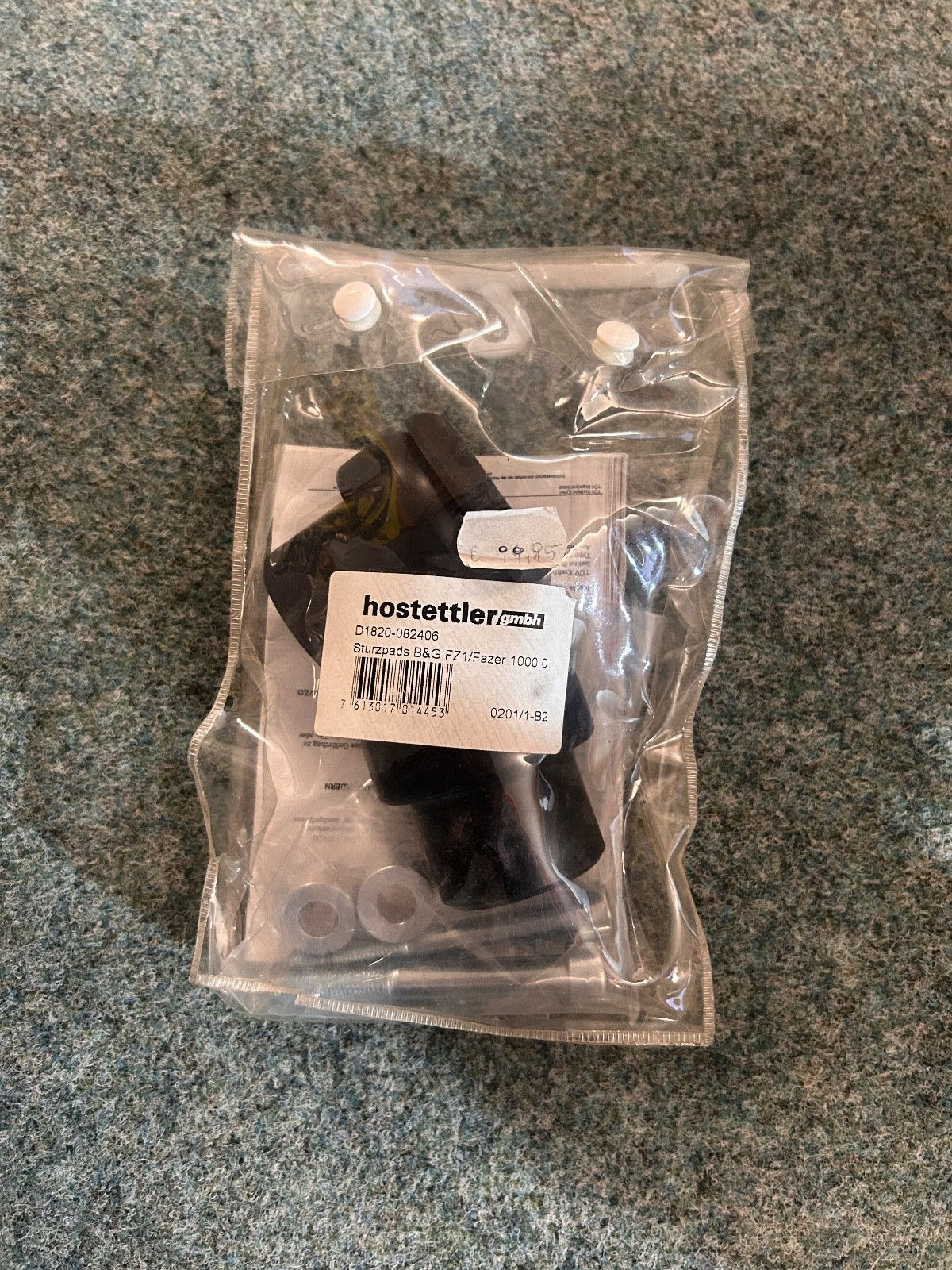 Crashpads, Sturtzpads Yamaha FZ1 Fazer 1000 B&G 0201/1-B2