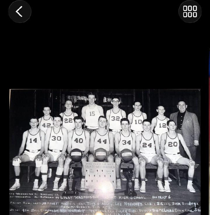 Lilly’s famous battle with West Reading for the state basketball championship in 1959