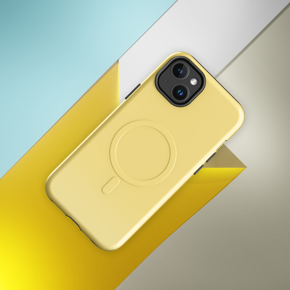 Thumbnail: Tan Brown Colour MagSafe® tough case for iPhone®