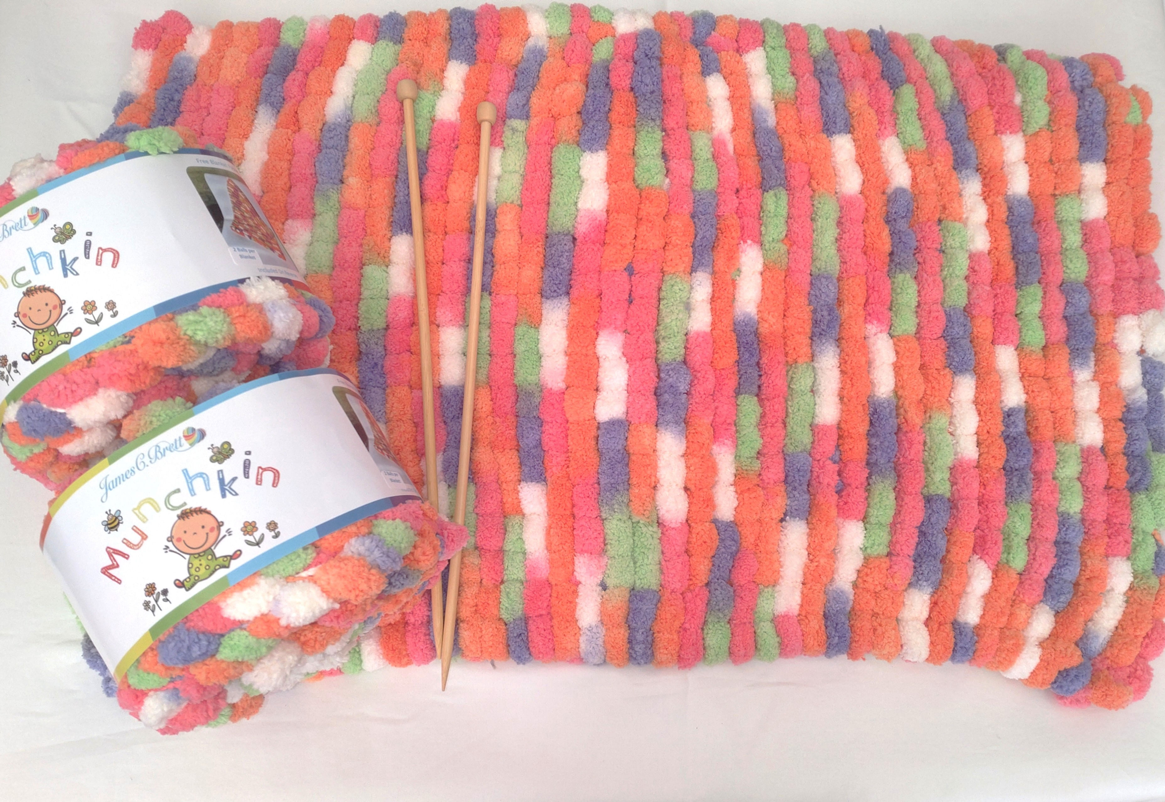 Munchkin Baby Blanket Knitting kit