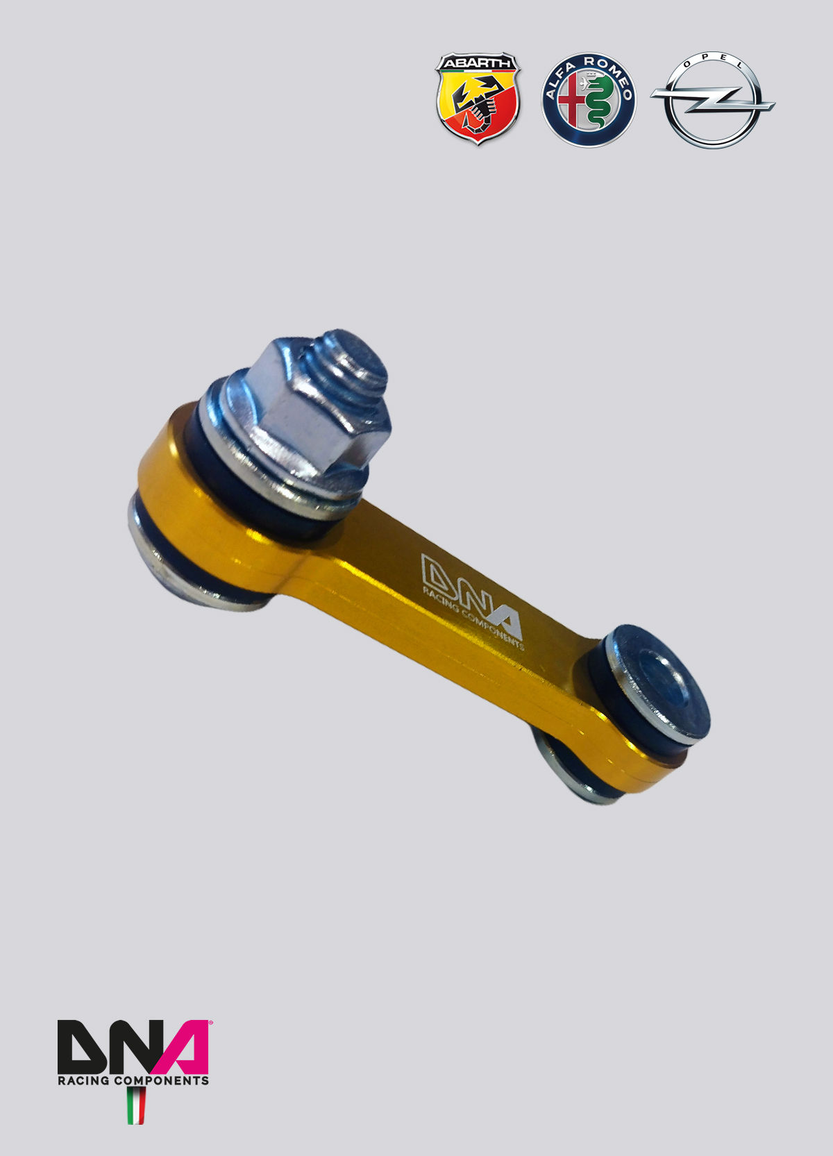 Kit barra antirollio post regolabile DNA Racing FIAT Grande P Mito Corsa Adam