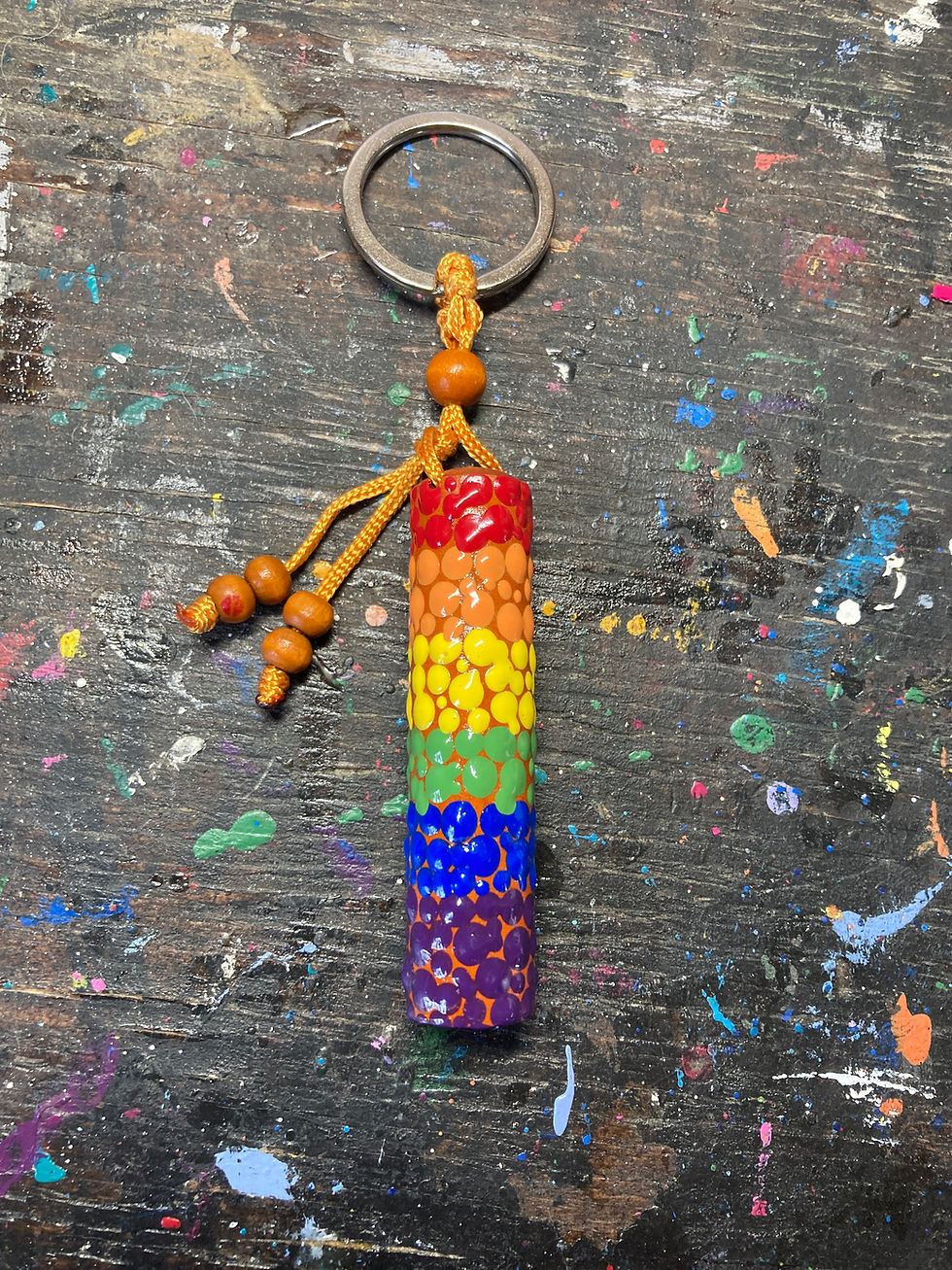 Thumbnail: Pride Wooden Keychain