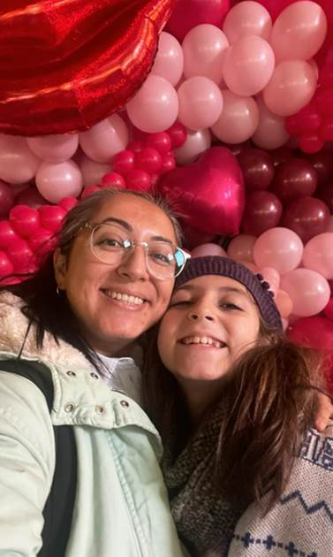 Celebrating Valentine's Day in Frankfurt with my daugther Ada - a reminder that this journey has always been about balancing professional growth with the joys of family life