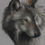Thumbnail: Original Wolf Pastel Painting