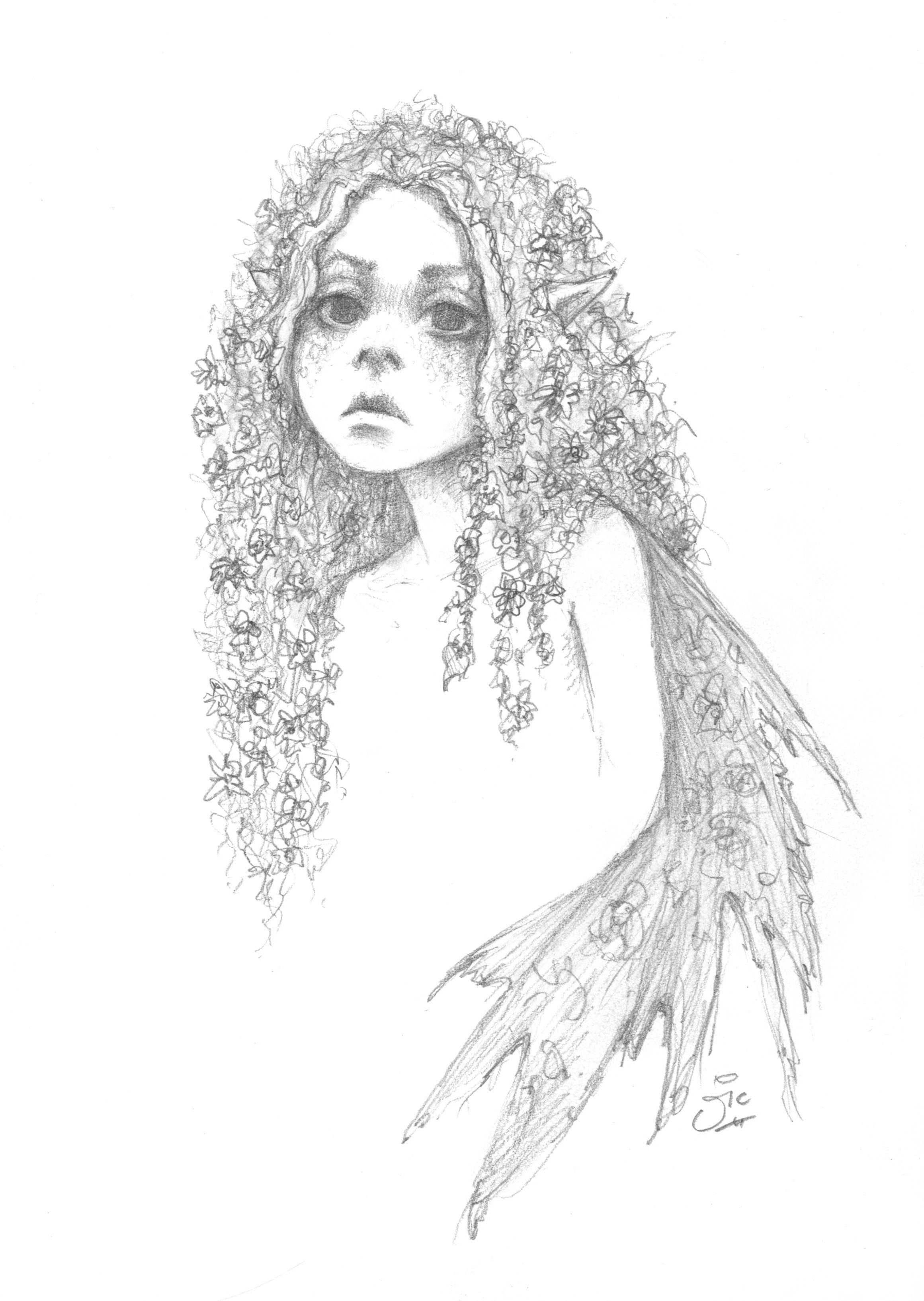 Flower Power Original Sketch