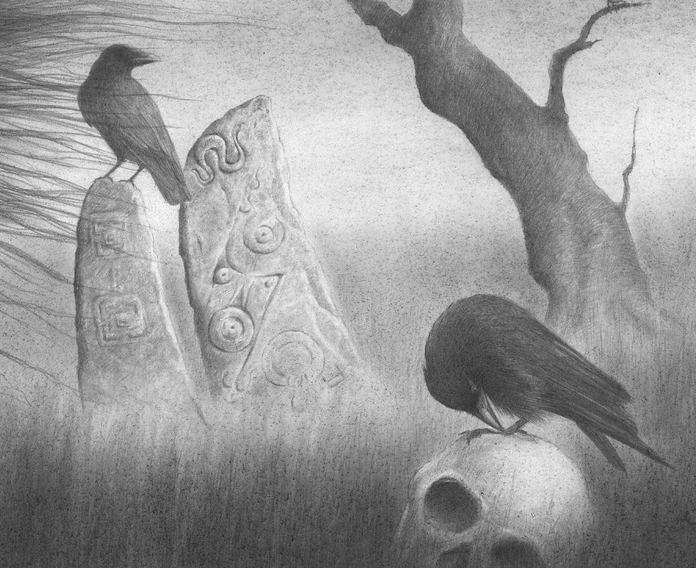 Thumbnail: 'Morrigan' Limited Edition Print