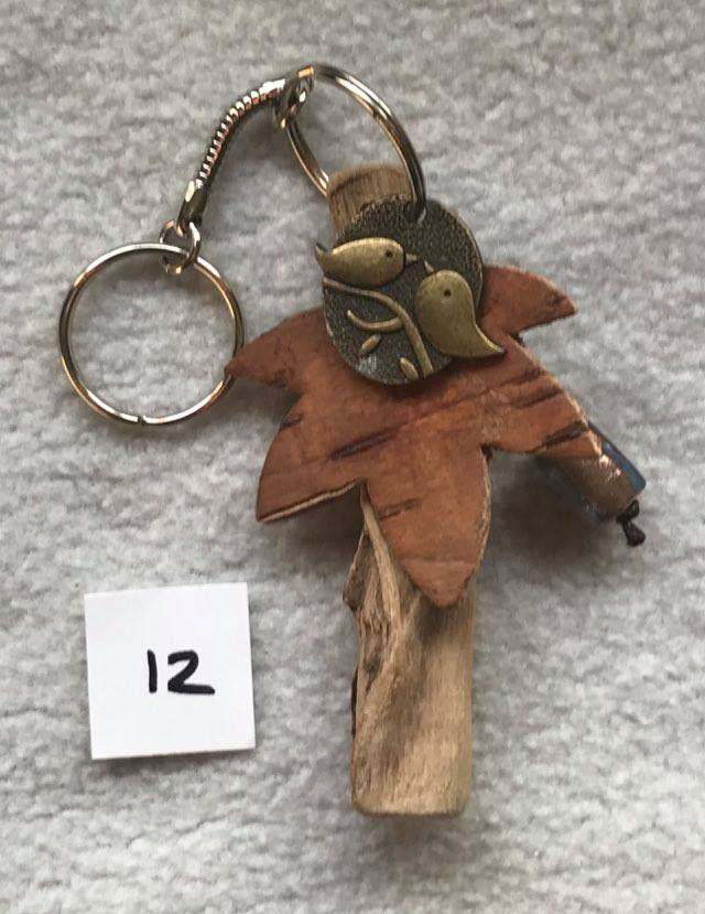 Thumbnail: Driftwood Keyrings, Cat Keyrings, Handmade Keychains